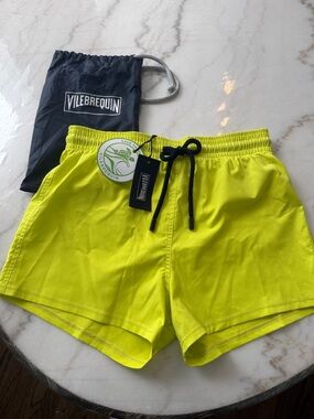NWT Vilebrequin Neon Swim Shorts - Medium